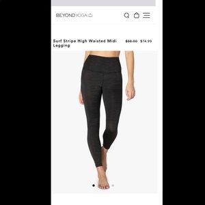 Beyond Yoga High Waisted Pants size Medium